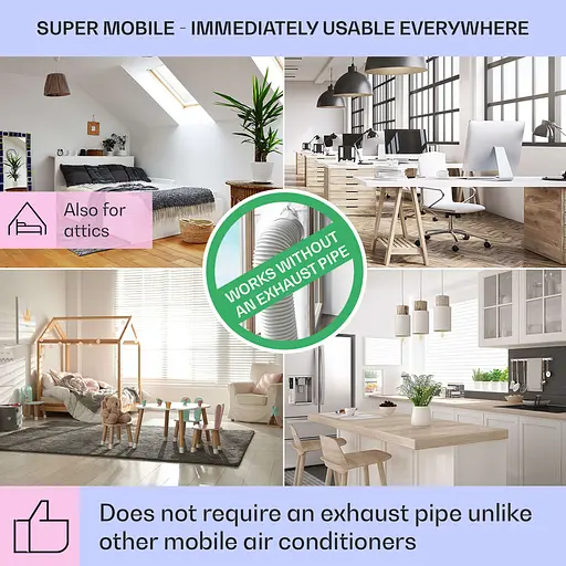 Охолоджувач повітря Klarstein Skyscraper Ice 4-in-1 Чорний (10029328) - фото 6