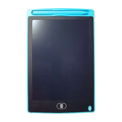 Графический LCD планшет для рисования со стилусом 8.5" голубой