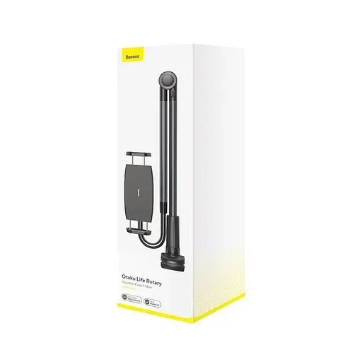 Тримач Baseus Otaku life rotary adjustment lazy holder Pro LUZQ000013 чорно сірий - фото 3