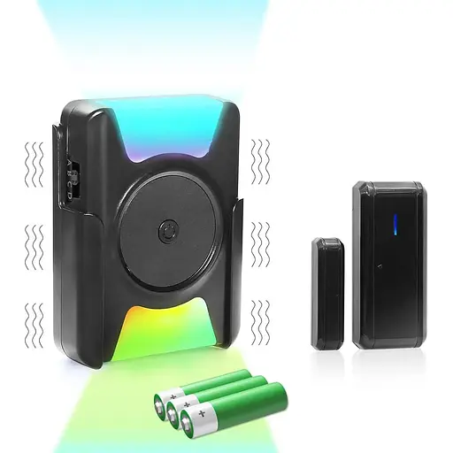 Бездротовий дверний дзвінок AllToU Датчик дверного вікна Відкрита дальність 1000 футів