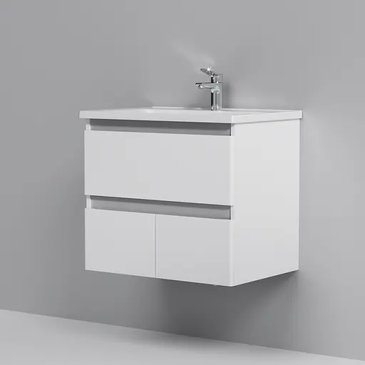 Тумба подвесная AM.PM X-Joy 65 см с умывальником M85-FHX0653-WC0653WG38 - фото 4