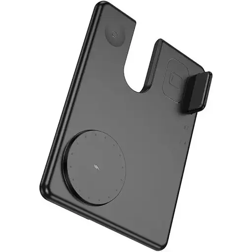 Беспроводная зарядка Hoco CQ1 3в1 для iPhone, iWatch/Airpods на 5-15W черная - фото 4