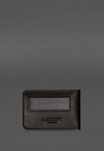 Кожаная обложка для удостоверения БЭБ (Бюро экономической безопасности Украины) темно-коричневая - фото 5