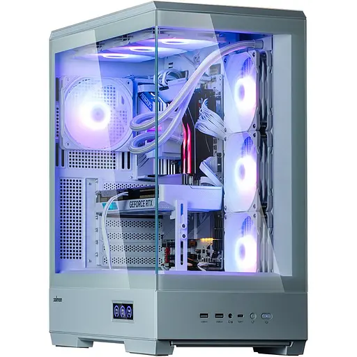 Корпус Zalman P50 DS White [146871] - фото 1