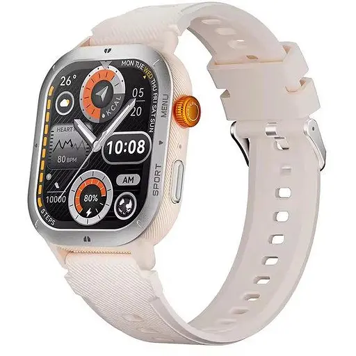 Умные часы Xiaomi Haylou Iron Neo (LS28) серебристые - фото 1