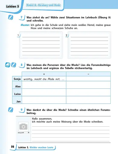 Німецька мова. Робочий зошит 5(5) клас. До підручника "Deutsch mit Truffel!" - фото 8