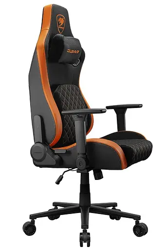 Ігрове крісло Cougar Defensor F Black Orange (DEFENSOR F) - фото 5
