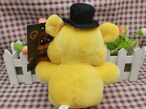 М'яка іграшка П'ять ночей з Фредді Golden Freddy Золотий Фредді 18 см FNAF48-8 - фото 5