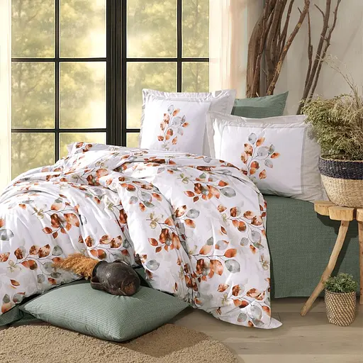 Постільна білизна Ruska V1 Mint Ранфорс Clasy pbe0052054 - фото 2