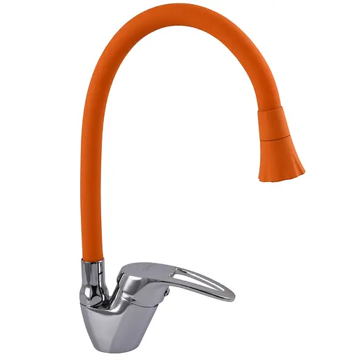 Смеситель для кухни Globus Lux Caprice GLCA-0103SA-R07 латунный с боковой ручкой для длительного использования и надежности - фото 2