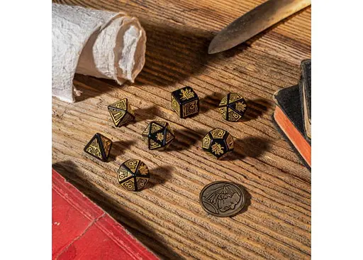 Набір кубиків The Witcher Dice Set. Vesemir - The Sword Master , 7 шт. (SWVE4A) - фото 3