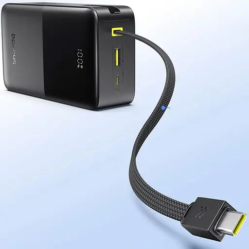 Зовнішній акумулятор Baseus EnerFill FC51 Bipow2 Pro 30000mAh 22.5W Black (E0028100) [152201] - фото 2