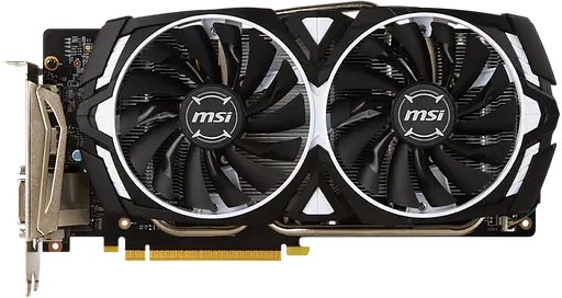 Видеокарта GeForce GTX 1060 6GB MSI Armor OC (GTX 1060 ARMOR OC 6G) Б/У - фото 2