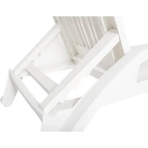 Шезлонг пластиковий Bica Zanzibar, білий - фото 5