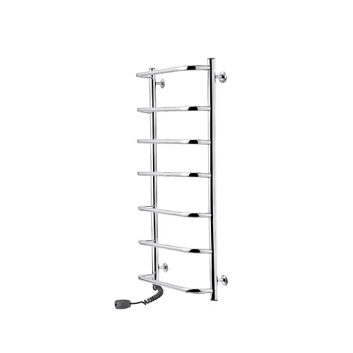 Полотенцесушитель электрический Kroner Скоба ДC12EL 900x500/7 EL CV026145, Хром, Левое - фото 3