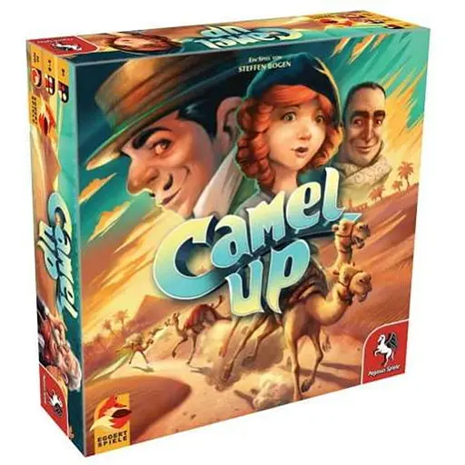Настільна гра Plan B Games Верблюди, вперед 2.0 (Camel Up 2nd Edition) (укр. правила) (PZE30070EN) - фото 1