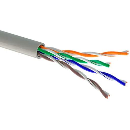 Кабель Одескабель КПВ-ОП (350) 4*2*0,51 (U/UTP-cat.5Е), CU, для внутр. работ, 100м.