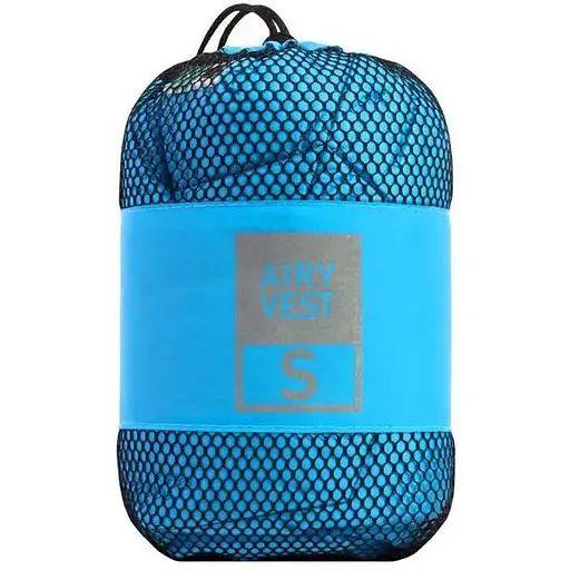 Підстилка для собак AiryVest розмір S 55х40 см блакитно-чорна - фото 3