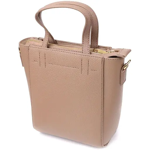 Женская сумка Vintage из натуральной кожи в форме трапеции 16х19х9 см sum0027584 - фото 1