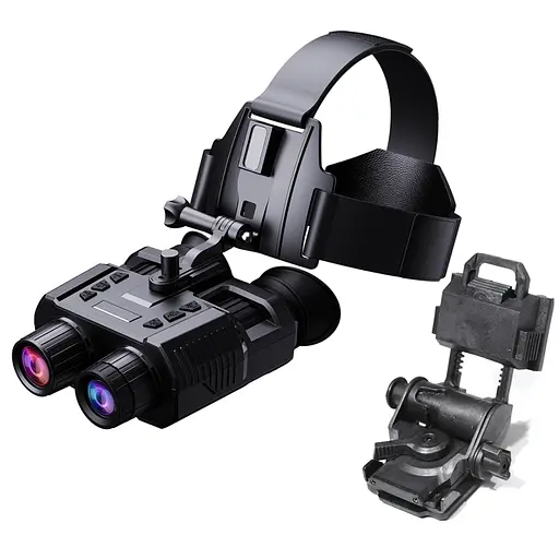 Повний комплект окуляри нічного бачення ПНБ NV8000 + чорне пластикове кріплення на шолом L4G24 (100855-990)