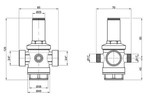 Редуктор Icma 3/4" №246 (91246AE05) - фото 3