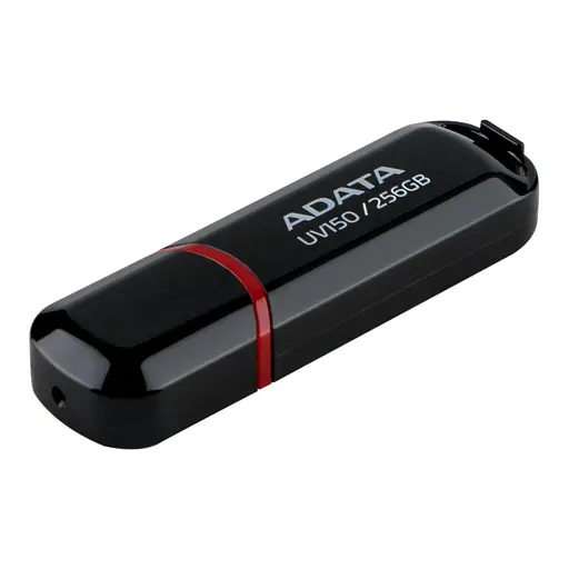 USB флеш-накопитель USB 3.2 - A-Data UV150 256Gb черный (AUV150-256G-RBK) - фото 3