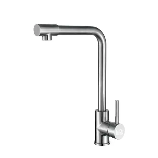 Смеситель для кухни из нержавеющей стали Nett WS-33 Нержавеющая сталь - фото 1