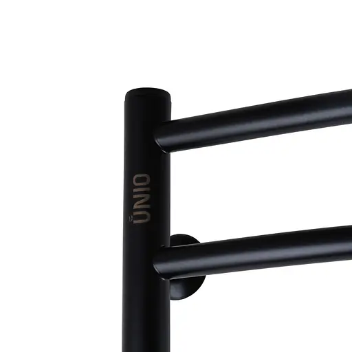 Полотенцесушитель UNIO LDE ER 1200-500-12 BLK Лестница Дуга Элит черная (21555) - фото 2