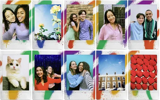 Фотопапір Fujifilm Instax Mini Spray Art 10 шт. - фото 4