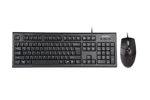Комплект A4Tech KR-8572, Black, проводной, USB - фото 4