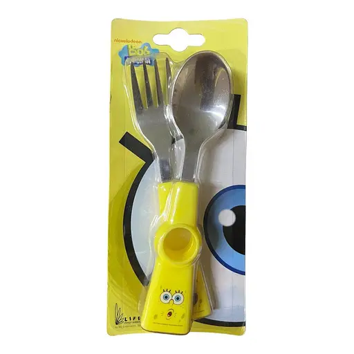 Набір дитячих столових приборів Bob предмета, нержавіюча сталь - фото 1