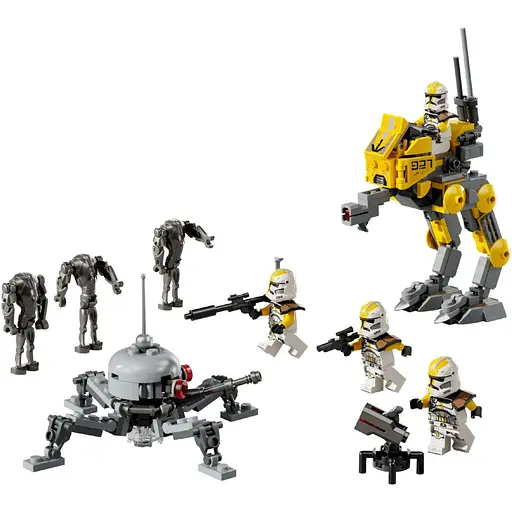 Конструктор LEGO Star Wars Бойовий загін бійців-клонів 327-го галактичного корпусу 258 деталей (75431) - фото 4