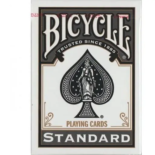 Карти гральні United States Playing Card Company Bicycle Standard (Rider Back) (black) (08089) - фото 1