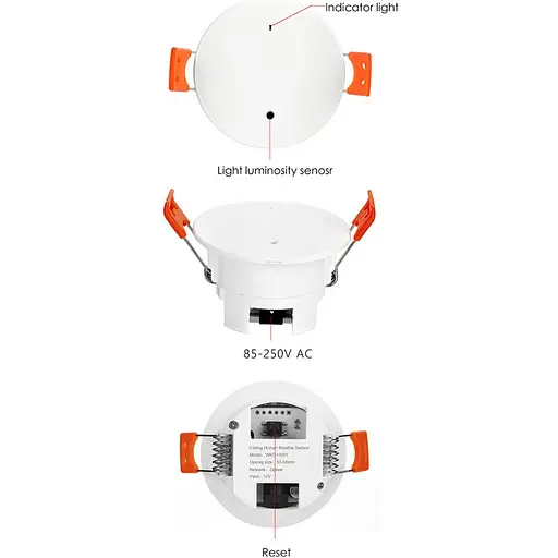Датчик освещения Tuya WKD-PIR06 ZigBee 5.8G [109107] - фото 3