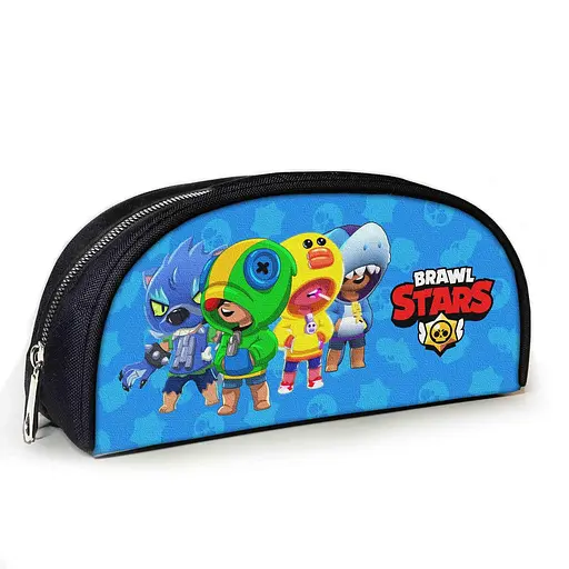 Пенал шкільний Бравл Старс/Brawl Stars 23х10х8 см з принтом для хлопчика (02792)