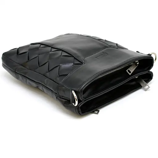 Кожаная мужская сумка через плечо TARWA 23х27х2,5 см nsa0001273 - фото 6