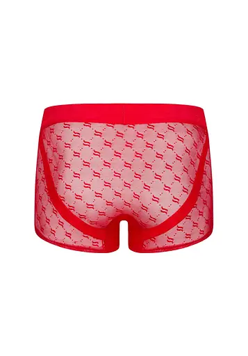 Мужские трусы Obsessiver bokserki S/M красный - фото 8