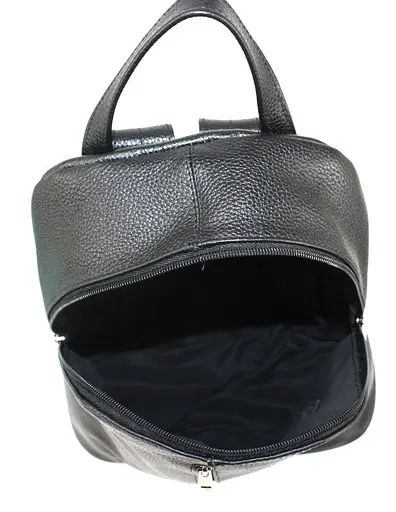 Женский кожаный рюкзак 14 л Borsacomoda 31х34х14 см sum0023065 - фото 6