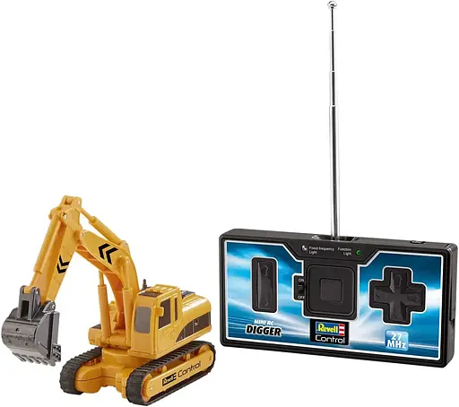 Екскаватор Revell Mini RC Digger з одноковшовою лопатою на управлінні жовтий 23496 - фото 3