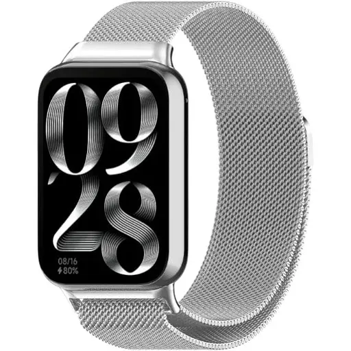Ремешок DK для Xiaomi Mi Band 8 Pro Metal Milanese Loop Magnetic (017123) (silver)