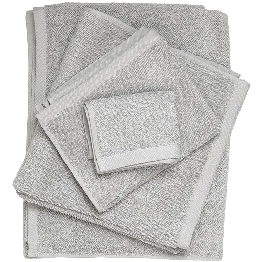 Рушник МВМ My Home Дотик 90x150 см сіро-блакитний (BT-13 XL GRAY/BLUE) - фото 7