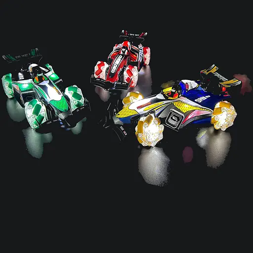 Машина на радіокеруванні, 2.4G, 25 см, звук, світло, пара, USB, 940-16A (В асортименті) - фото 3