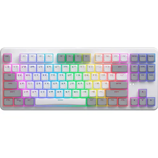 Клавіатура Hator Rockfall 3 TKL White HTK851UA (127986)