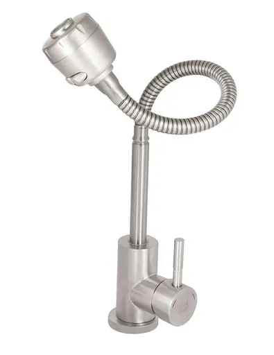 Смеситель для кухни Lidz Aria 015F41, Nickel (k35) LDARI015F41NKS45306 - фото 2