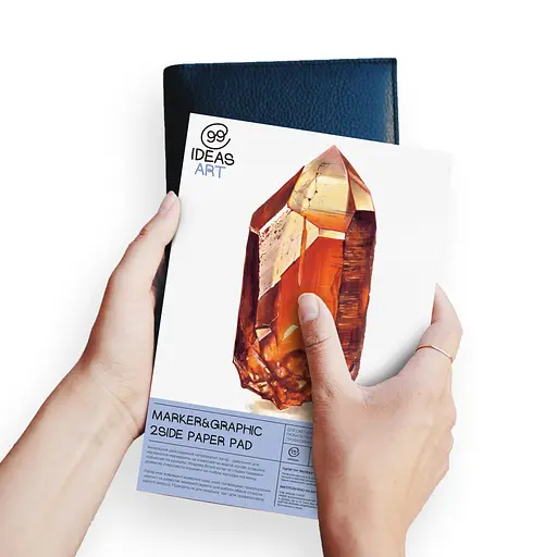 Склейка для маркеров А5 15 листов, 220 г/м2, 99IDEA9-DSMPA5 - фото 2