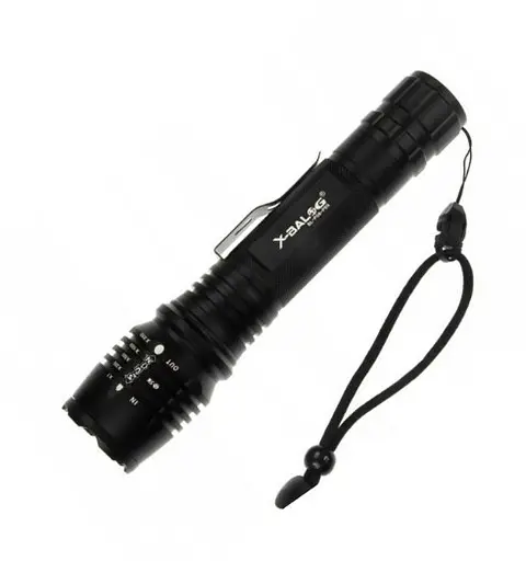 Ліхтар X-Balong BL-P08-P50 + zoom + ЗУ220/12В +2x18650 + 5 режимів - фото 4
