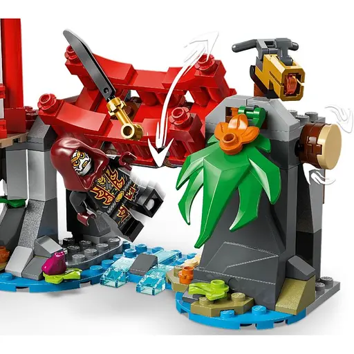 Конструктор LEGO Ninjago Автомобильная битва ниндзя у дома на дереве 642 детали (71857) - фото 7