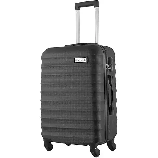 Чемодан Semi Line 24" M Black (T5634-2) - фото 1