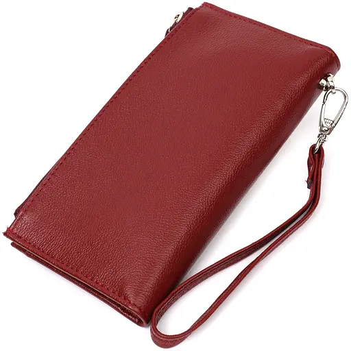 Кожаный женский кошелек ST Leather 9.8х19х1.5 см acs0026960 - фото 2