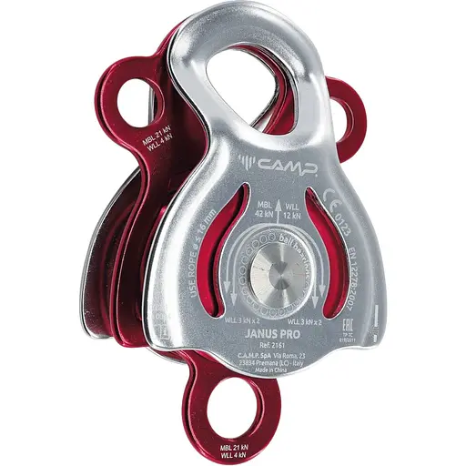 Блок-ролик Camp Janus Pro Silver/Red (1060-2161)